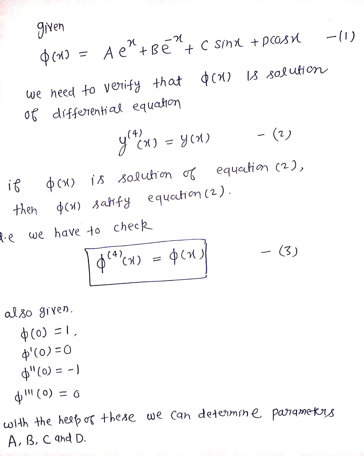 Advanced Math homework question answer, step 1, image 1